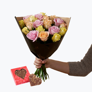 20 vinterroser med Hjertelig hilsen